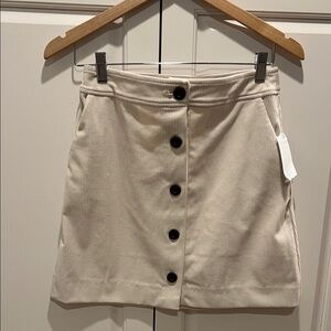 Melrose and market Button-Front Corduroy mini skirt size XS cute 🆕